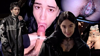 Safada fodendo com bem dotado desconhecido ali no meio da rua