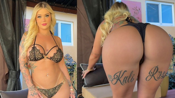 Loirona atriz porno batendo punheta e transando com o macho caralhudo