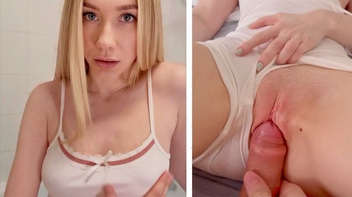 Porno xxx de gostosona loira de belas tetas na espanhola com sexo