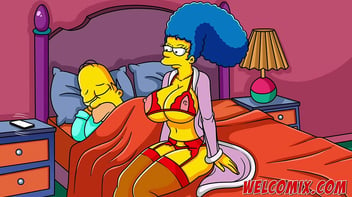 Margy’s Revenge! Cheated on her husband with several men! The Simptoons Simpsons